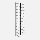24 Bottle Metal 2 Deep Wall Rack