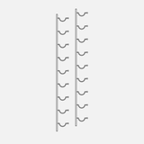 9 Bottle Metal Magnum Wall Rack