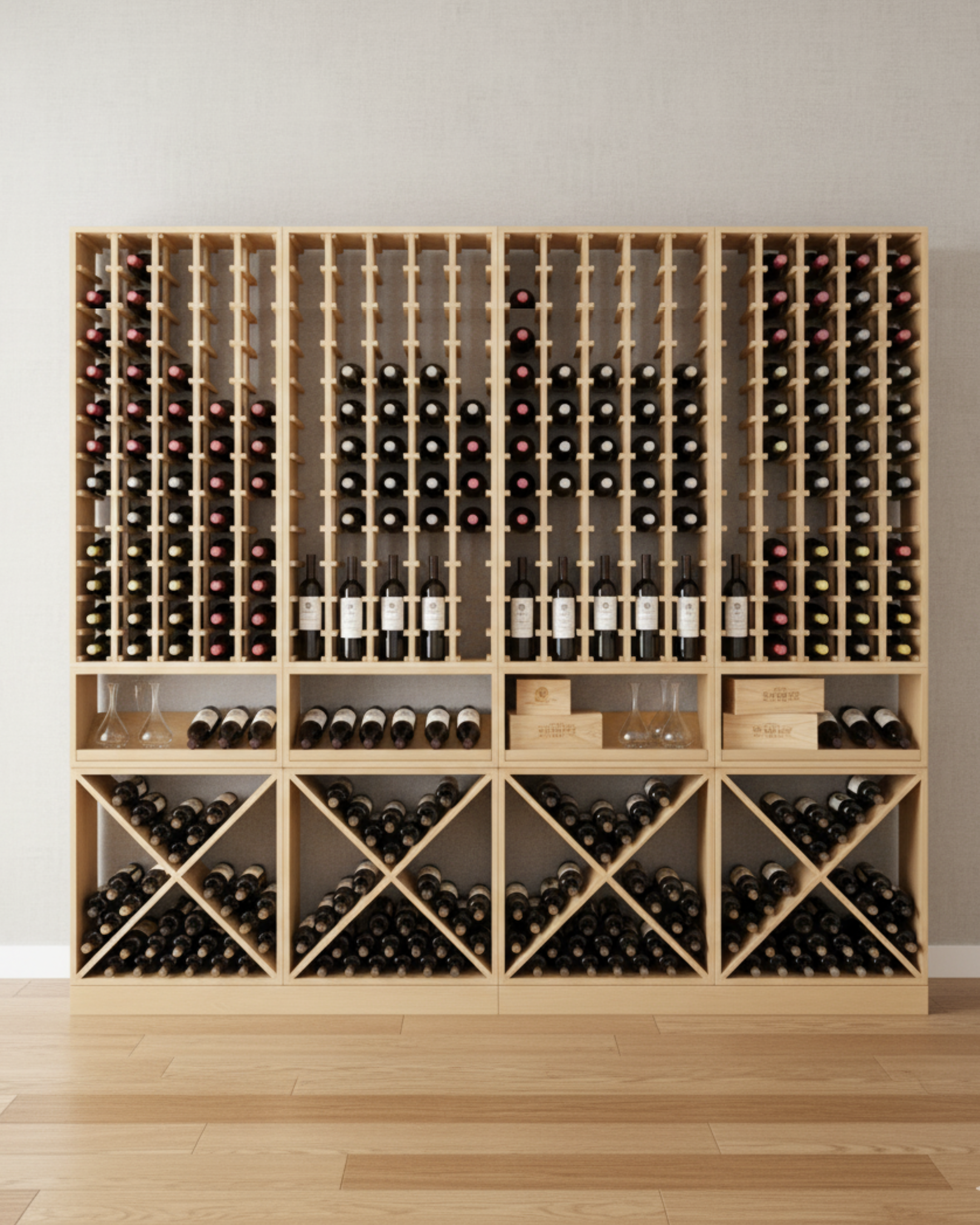 Wine Wall Display Unit | Custom Wine Storage Australia