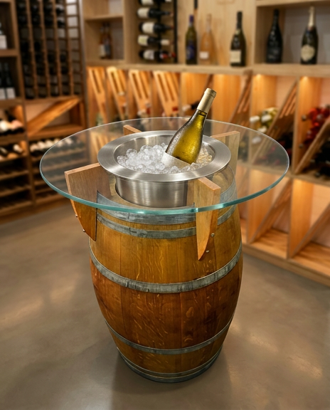 Wine Barrel Table Tops